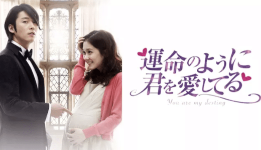 『運命のように君を愛してる』動画配信フル無料視聴！チャン・ヒョク×チャン・ナラの人気ラブコメを見る