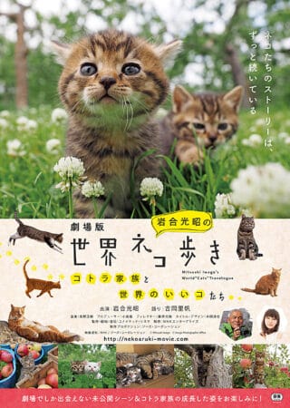 『劇場版 岩合光昭の世界ネコ歩き コトラ家族と世界のいいコたち』